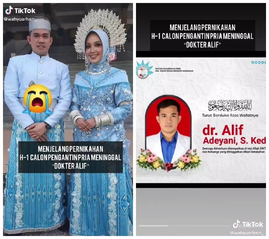 dokter meninggal sebelum akad nikah © berbagai sumber dokter meninggal sebelum akad nikah © berbagai sumber