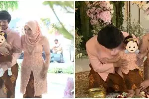 15 Momen tedak siten anak Aurel-Atta, Ameena ambil makeup dan dollar