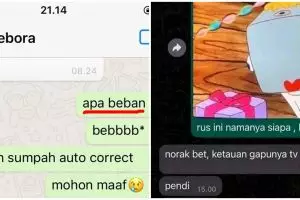 13 Chat salah sebut nama ini bikin gigit jari