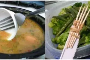13 Life hack nyeleneh pas mau makan, bisa karena kepepet