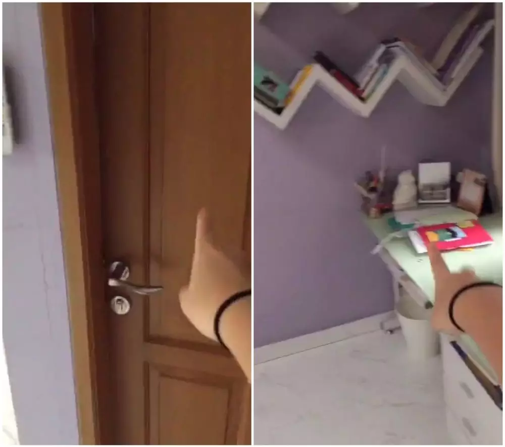 rumah aneh ada pintu unfaedah © TikTok  rumah aneh ada pintu unfaedah © TikTok