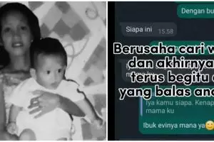 Lama tak bertemu, chat pria pada sang ibu ini malah berujung nyesek