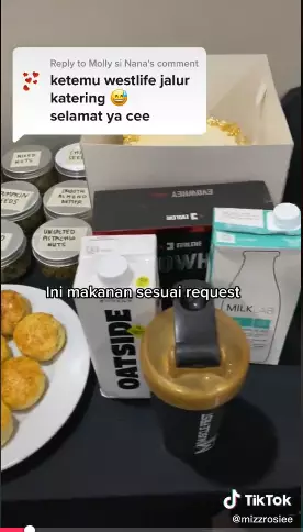 wanita ini nonton konser Westlife lewat jalur katering Tiktok