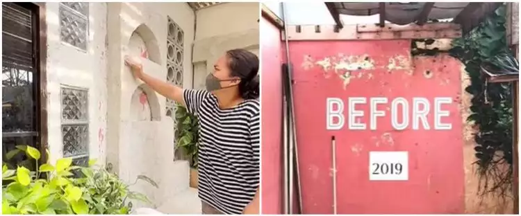 Transformasi teras usai dimakeover modal Rp 2 juta jadi Instagramable