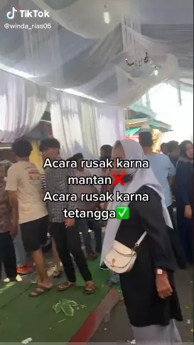  Momen acara pernikahan dirusak tetangga Tiktok