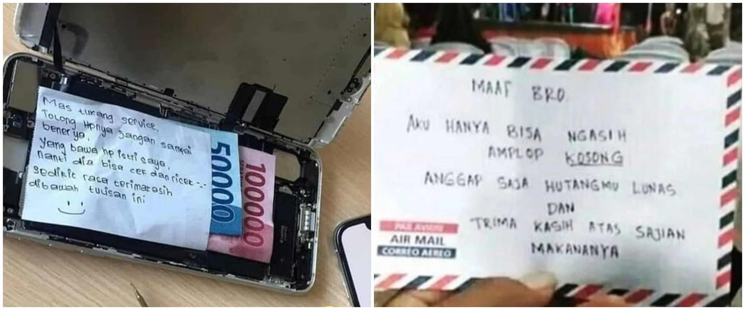 11 Momen lucu nemu pesan tersembunyi, isinya nggak terduga