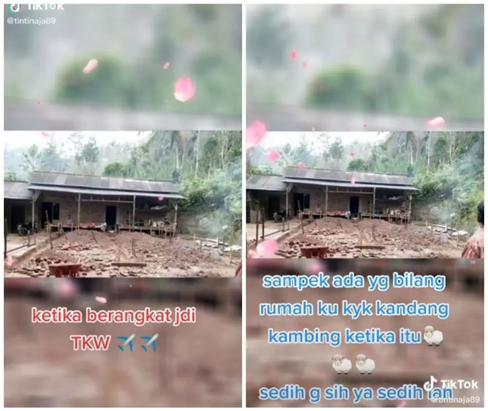 tkw sukses bangun rumah gedongan © berbagai sumber