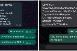 11 Momen chat kocak antara penipu dan korban ini bikin ngakak abis