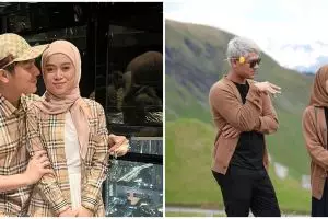 Nyanyi sambil dipeluk Rizky Billar, ekspresi Lesty justru tuai sorotan