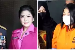 Tangis Putri Candrawathi titip pesan untuk anak usai resmi ditahan
