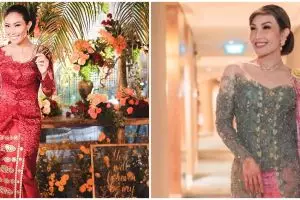 9 Potret Ayu Dewi kenakan kebaya, selalu tampil menawan