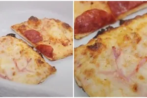 Tanpa microwave, ini trik mudah menghangatkan pizza agar kembali empuk