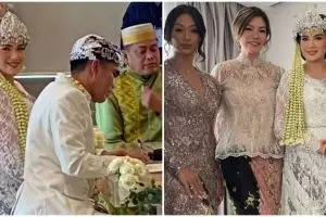 Dinikahi anggota DPRD, intip 11 momen perkawinan Catherine Wilson