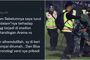 Kisah penonton lihat anak-anak kena gas air mata di tragedi Kanjuruhan
