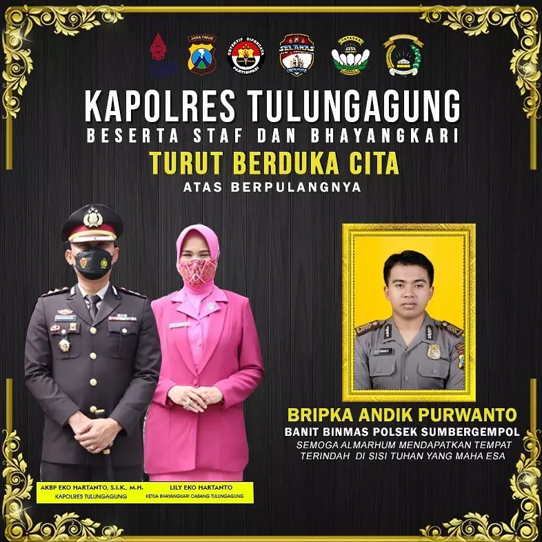 polisi meninggal kanjuruhan © Instagram polisi meninggal kanjuruhan © Instagram