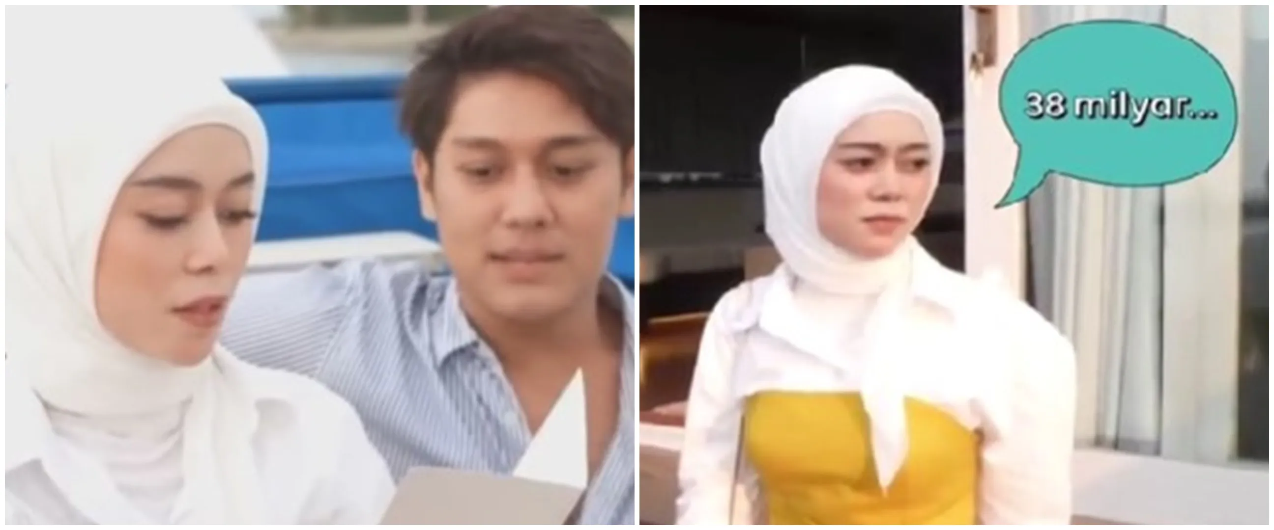Viral video saat Rizky Billar beli kapal, ekspresi Lesty tuai sorotan