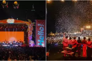 Konser & karnival unik, Hellocalize festival menarik 7.000 pengunjung