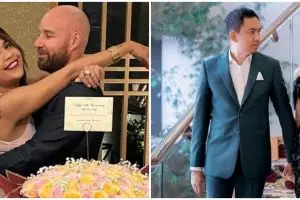 Potret 9 presenter wanita saat pacaran vs menikah, Ayu Dewi romantis