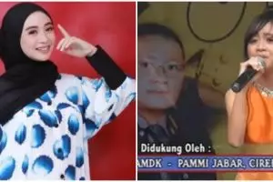 Potret lawas 9 jebolan ajang dangdut sebelum terkenal, Lesty imut