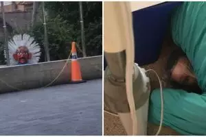 11 Momen lucu benda tiba-tiba nongol, bikin kaget banget