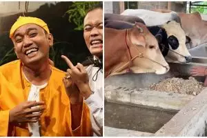 Kini juragan ternak, intip 11 potret peternakan milik Azis Gagap