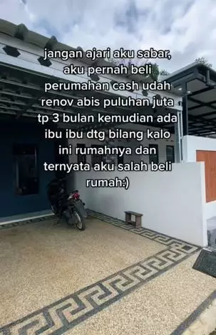 Wanita salah renovasi rumah Berbagai sumber