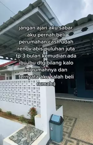 Wanita salah renovasi rumah Berbagai sumber