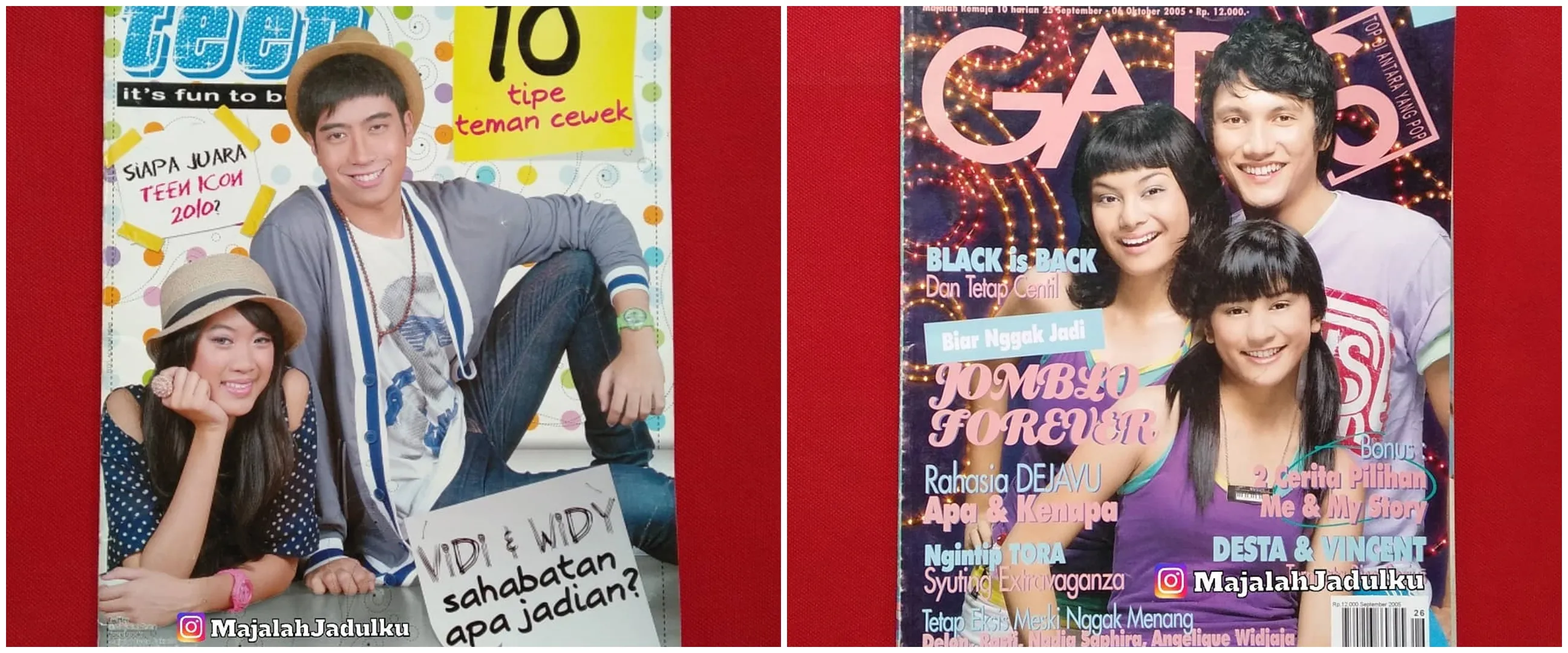 Potret lawas 9 suami penyanyi di cover majalah, gaya khas zaman dulu
