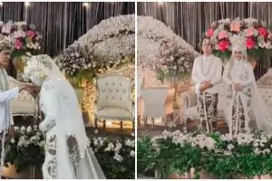 7 Momen pernikahan Farhan mantan pemeran tuyul di FTV Genta Buana