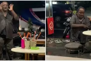 Aksi ODGJ langsung salat usai dengar azan, tuai pujian