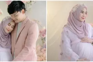 13 Momen maternity shoot Anisa Rahma, tak sabar nantikan anak pertama