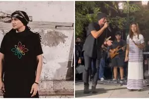 Anji ajak 'kembaran' nyanyi bareng, suaranya bikin tercengang penonton