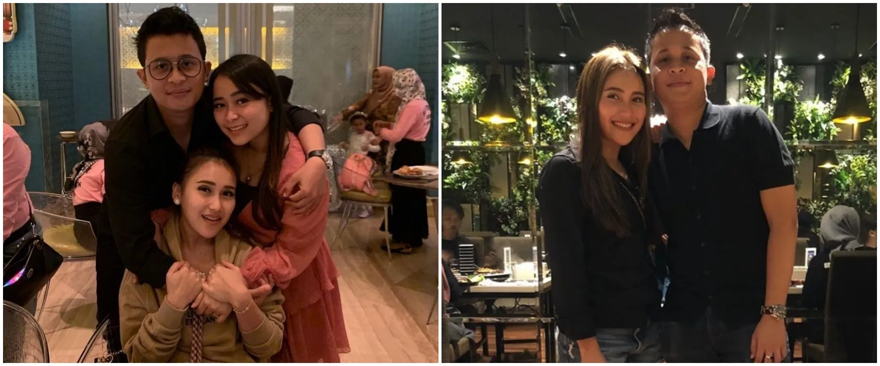11 Potret kedekatan Ayu Ting Ting dan adik ipar, sering hangout bareng