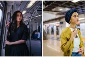 5 Ide pose foto OOTD di MRT, antigagal dan Instagramable