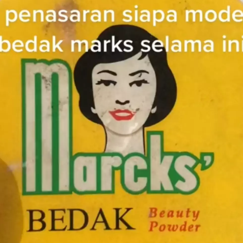 Wanita ini tunjukkan sosok gadis di cover bedak tabur, mirip banget