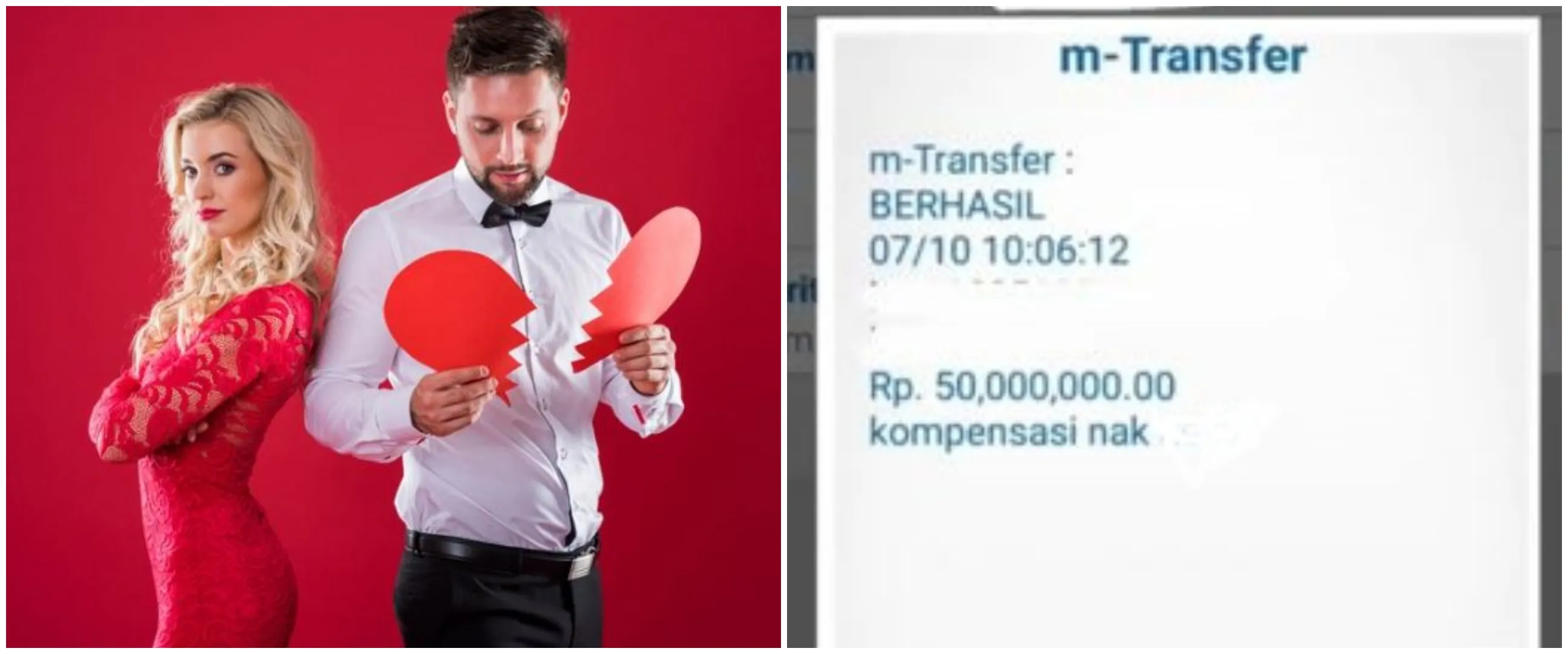Gagal menikah, wanita ini minta kompensasi Rp 50 juta pada mantan