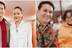 6 Tahun cerai, 11 potret Marcelino Lefrandt dan Dewi Rezer tetap akur