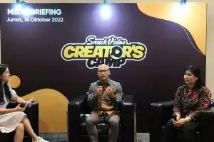 Dukung kreator konten lebih produktif, SnackVideo gelar creators camp
