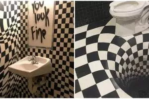 11 Potret desain kamar mandi ini bukannya nyaman malah bikin pusing