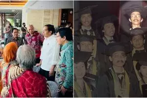Kenangan Jokowi di mata teman kuliah, tampil necis dan pecinta alam
