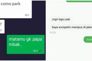 11 Balasan chat driver ojek online, singkat tapi ngena di hati
