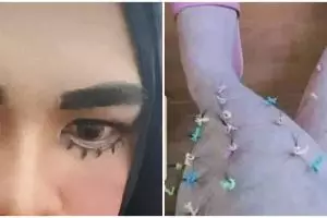 15 Momen lucu orang mempercantik diri ini aksinya bikin gigit jari