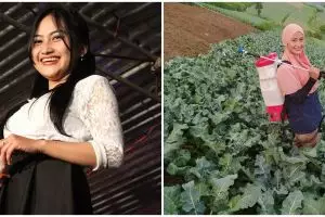 Sekarang jadi petani, ini 9 potret dulu dan kini Novi Listiana