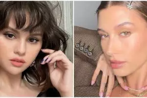 9 Beda gaya Selena Gomez dan Hailey Baldwin istri Justin Bieber