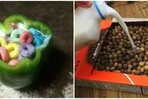 Potret 11 wadah sereal nggak biasa, bikin yang lihat geleng kepala