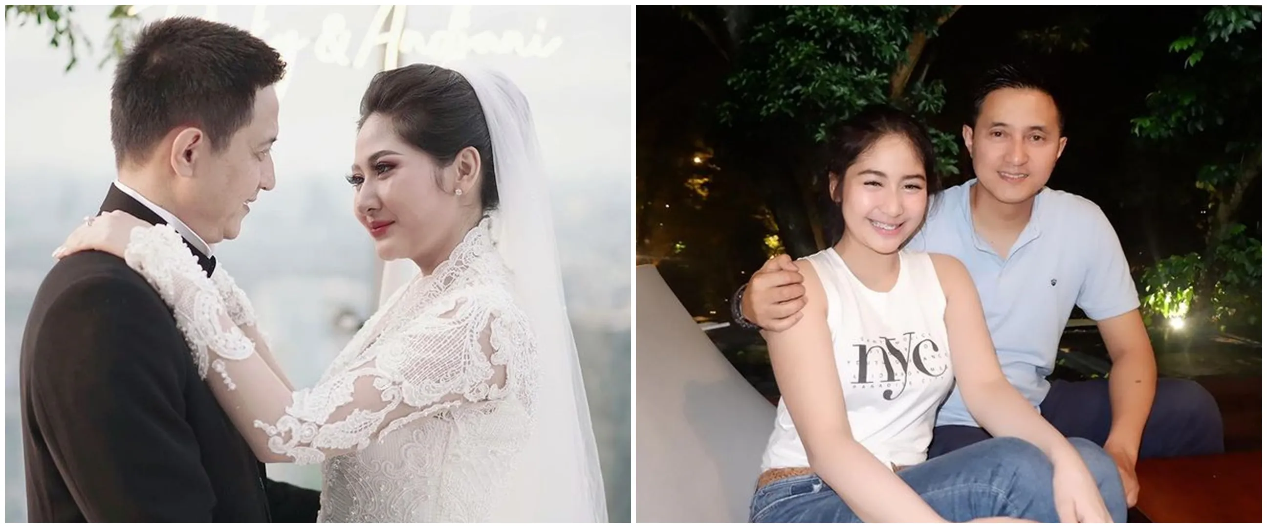 11 Potret mesra Ricky Subagja dan istri ketiga, beda usia 26 tahun