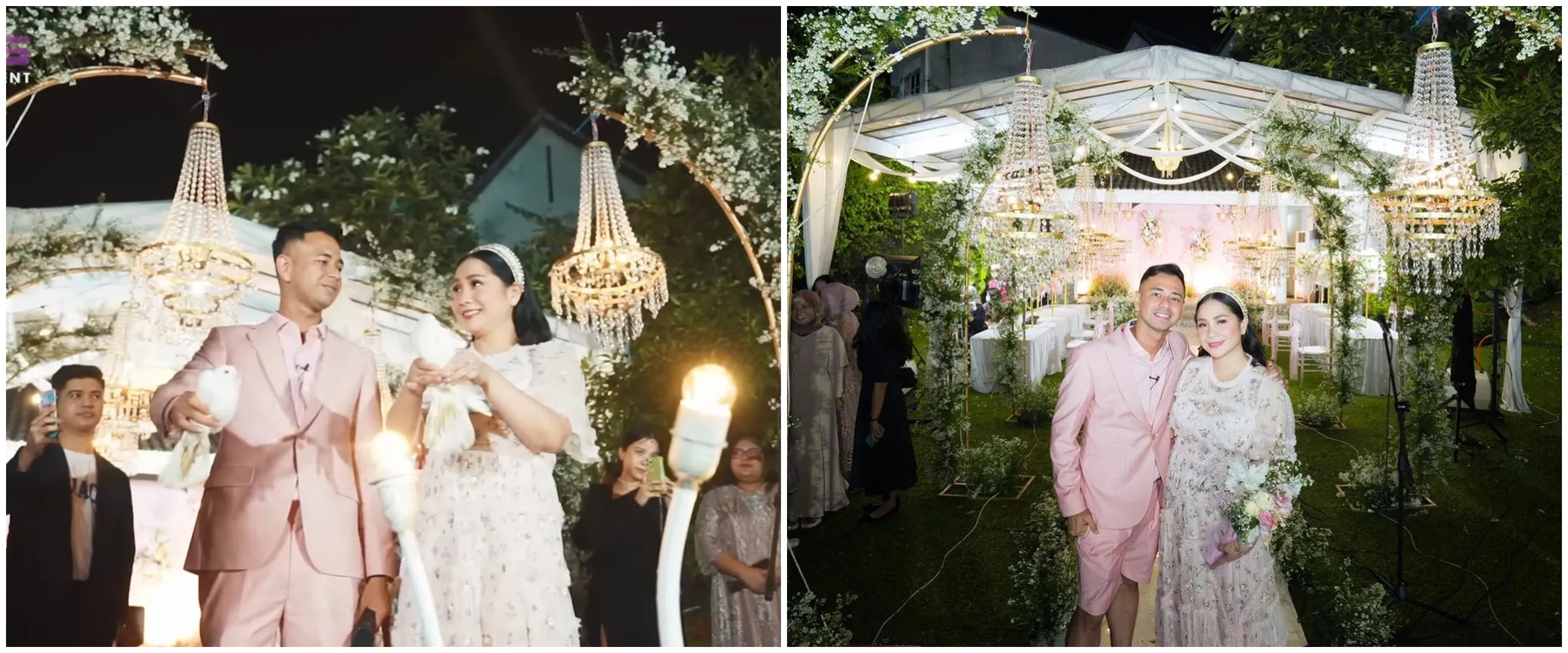 11 Momen anniversary ke-8 Nagita & Raffi Ahmad, meriah bak pesta nikah