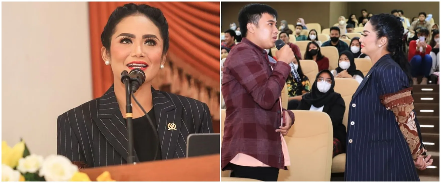 Jadi dosen tamu, 11 momen Krisdayanti ngajar di Universitas Brawijaya