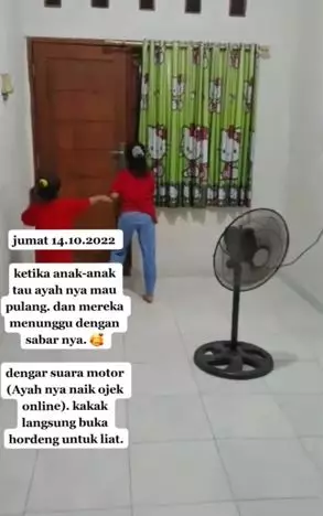 Momen haru pertemuan ayah dan anak yang sudah 1 bulan tak bertemu TikTok