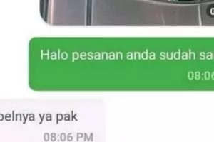 13 Chat typo pelanggan dan driver ojek online ini bikin mikir keras